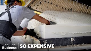 Why Natural Latex Mattresses Are So Expensive  So Expensive  Insider Business [upl. by Acinor]