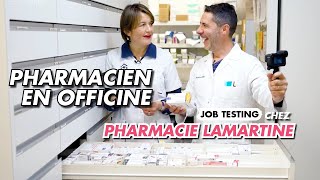 Je découvre le métier de pharmacien en officine dans léquipe de Mélanie à Soissons [upl. by Lejna]