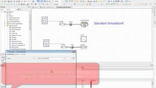 Modeling a Non Linear Spring Damper in SimulationX [upl. by Adrienne]