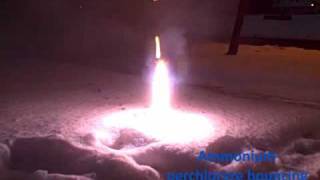 Ammonium perchlorate fireworks [upl. by Nwahsram586]