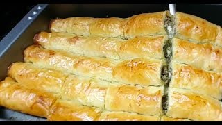 Recette De Borek Turc sSans Friture Très Facile بوراك بدون قلي [upl. by Herbert]