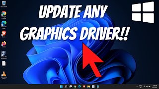 How To Update Graphics Driver Windows 1110 Intel AMD Nvidia [upl. by Aem830]