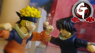 Naruto vs Sasuke at Hospital Stop Motion うずまきナルト VS うちはサスケ 火影忍者鳴人VS佐助 天台決鬥 [upl. by Uzzia]