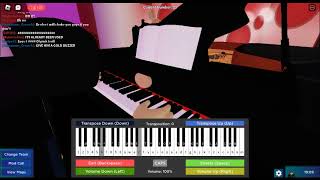 Avicii Levels piano  Piano roblox got talent [upl. by Hbaruas]