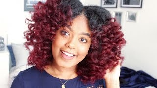 How To  Wand Curls on Natural Hair [upl. by Rachaba]