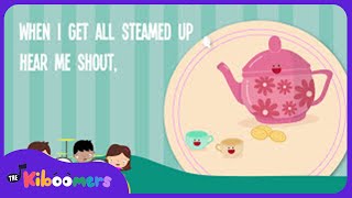 Im a Little Teapot Song Lyric Video  The Kiboomers Preschool Songs amp Nursery Rhymes [upl. by Siron]