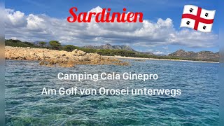 Sardinien  am Golf von Orosei unterwegs  Camping Cala Ginepro [upl. by Yedarb]