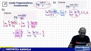 Cálculo Limite Fundamental Trigonométrico 03 [upl. by Ekal668]