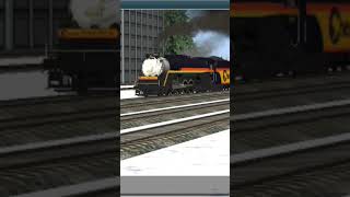 Christmas loco 2006 Z526 and Christmas Tram meet cheesie system 2102 trainzsimulator railroad [upl. by Gard]