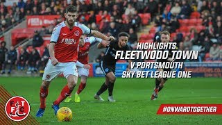 Fleetwood Town 25 Portsmouth  Highlights [upl. by Letnahs]