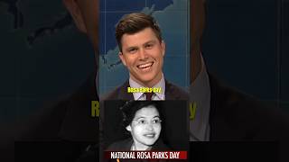 quotNATIONAL ROSA PARKS DAYquot 😱🤣 COLIN JOST shorts [upl. by Adin264]