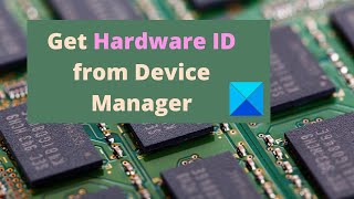 How to get Hardware ID from Device Manager in Windows 1110 [upl. by Amikay231]