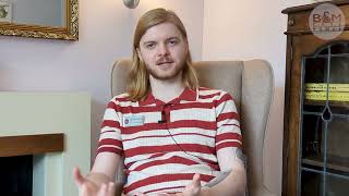 BampM Care Careers  Matthew from Ashlyns Care Home [upl. by Gnap]