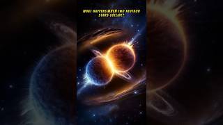 What happens when two neutron stars collide  space shorts [upl. by Ahseenat]