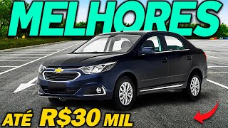 MELHORES CARROS ATÉ 30 MIL 2023  Carros Baratos Completos Manutenção Barata e Econômicos  CAR UP [upl. by Jb292]