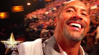 Dwayne The Rock Johnson Shows Off His Hilarious Rock Clock Alarm  The Graham Norton Show [upl. by Kala]