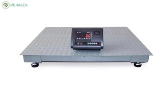 MNSCZ Electronic Digital Weighbridge Floor Scale [upl. by Ykcir]