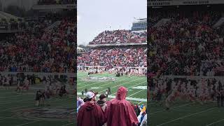 Virginia Tech FootballEnter Sandman2023 Military Bowl [upl. by Nolyag]