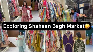 Exploring Shaheen Bagh Market Delhi🥳Street Market Delhi🌸Exploring Street Market Delhi🎈 [upl. by Elisabet]