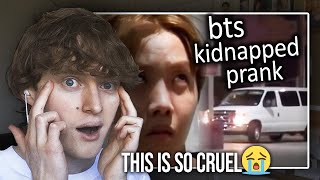 THIS IS SO CRUEL BTS Kidnapped Prank  ReactionReview [upl. by Sset]