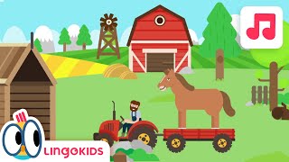 OLD MACDONALD HAD A FARM 🚜🐮 Nursery Rhymes amp Kids Songs  Lingokids [upl. by Kelwen]