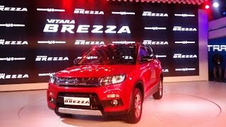 Vitara Brezza SUV from Maruti to be launched on March 8 [upl. by Valdemar493]