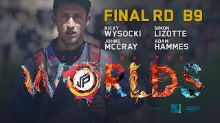 2017 PDGA Pro Worlds  Final 9  Wysocki Lizotte McCray Hammes [upl. by Laris]