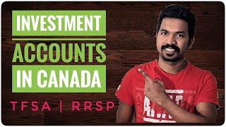 Different Investment accounts in Canada  TFSA  RRSP  Taxes Explained in Malayalam [upl. by Rem]