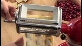 Ravioli Maker Attachment KitchenAid [upl. by Garland116]