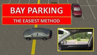 Learn how to PARK IN A BAY The easiest driving lesson by Parking Tutorial [upl. by Kawasaki]