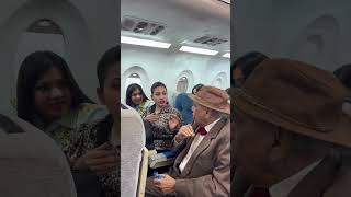 On a longhaul flight two passengers seated side by side unexpectedly found [upl. by Sharpe]