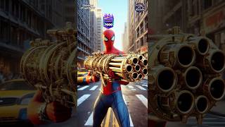 Golden Gun  Who is best SpiderMan vs Venom vs Captain America shorts spiderman brawlstars dc [upl. by Aitselec41]