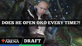 DOES HE OPEN OKO EVERY TIME  Outlaws Of Thunder Junction Draft  MTG Arena [upl. by Reppep]