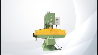 How to Produce Wide Sanding BeltWide Segmented Endless Abrasive Belt Joint Press Machine China [upl. by Neeli]