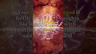 Understand how to reprogram your subconscious mind with these 3 quotes manifestation tips [upl. by Heimlich]