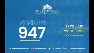 Sesión 946 del Pleno de la Asamblea Nacional [upl. by Las]