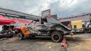 Derek Kreitlow 26k Demo1 Bristol Motor Speedway 2024 Pro Heat Round 2 GoPro 360 Video [upl. by Kipper]