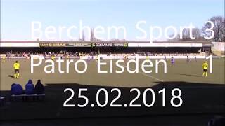 Berchem sport  Patro Eisden 31 [upl. by Adidnac]