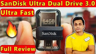 ✅ How To Use Sandisk Ultra USB 30 Flash Drive Review [upl. by Amled]