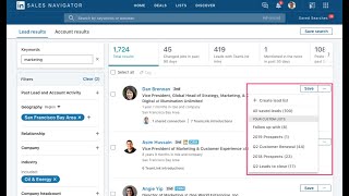 New LinkedIn Sales Navigator Features Q1 2019 [upl. by Venator42]