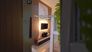 PASANG LAMPU LED STRIP MODAL RP75000 homedecor lampuled [upl. by Clifford]