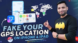 How to Fake GPS Location on iPhoneiPad for iOS 1718 2024 No Jailbreak [upl. by Ennagem]