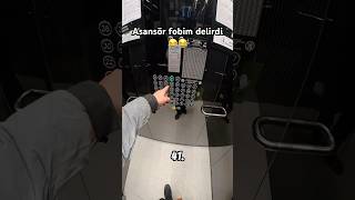 Bu nasıl asansör ya 😂😂😱 shorts keşfet kurye motovlog viral fyp tiktok trendyolgo reels [upl. by Ayalahs]