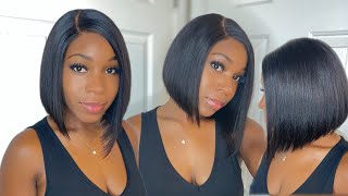 Undetectable Lace Bob Wig  Luvmehair [upl. by Gwendolen]