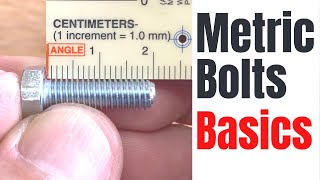 How Metric Bolts are Measured [upl. by Tarrsus559]