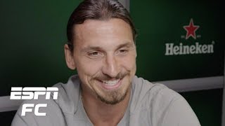 Zlatan Ibrahimovic talks Cristiano Ronaldo stealing bikes coaching feuds more  ESPN FC [upl. by Atinuaj915]