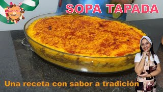 Sopa tapada la tradición cruceña directo a tu mesa 🧅 [upl. by Winni]