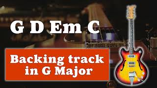 G MAJOR BACKING TRACK  100 Bpm [upl. by Elayor422]