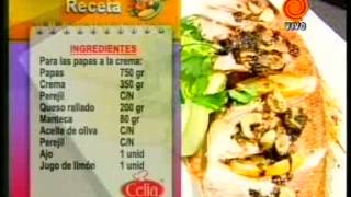 besugo al horno con papas a la crema pt4 201204053gp [upl. by Allemat]