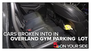 Cars broken into in Overland gym parking lot [upl. by Ileyan]